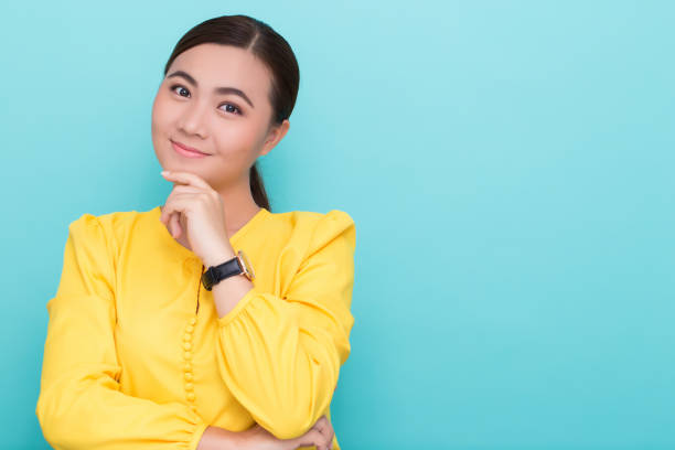 istock Asian woman has positive thinking 658391510