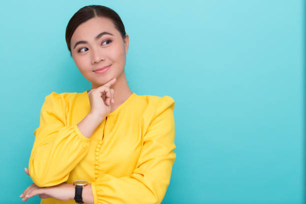 istock Asian woman has positive thinking 658391806