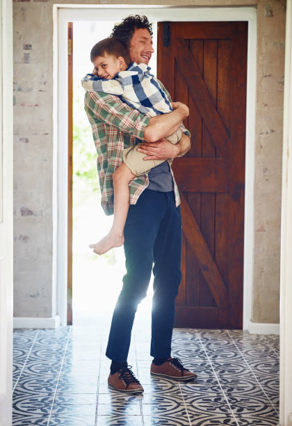 istock I missed you a lot, Dad 658401224