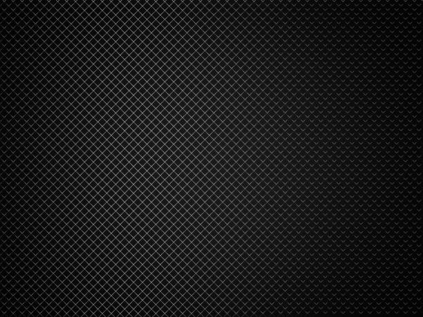 istock Gray chrome metallic mesh. metal background and texture 658404104