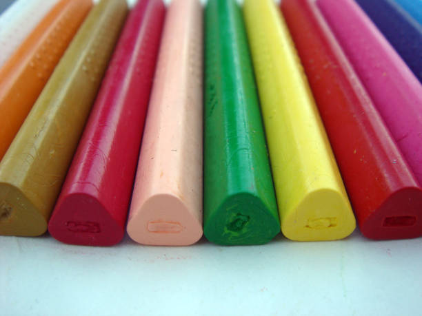 Colorful crayons