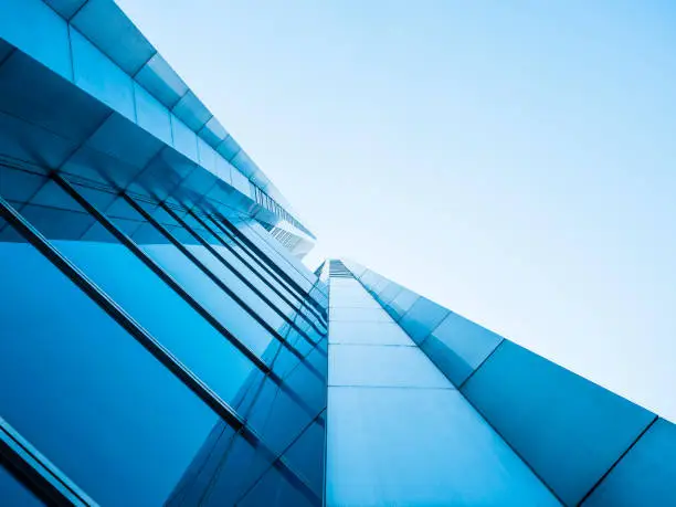 Photo of Architecture details Modern Building Glass facade design