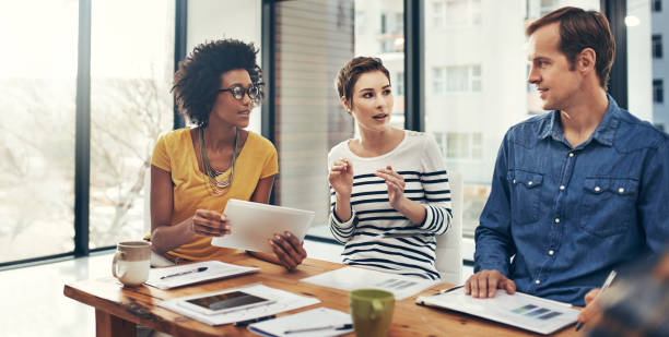 istock Everyone has a voice in this boardroom 658413310