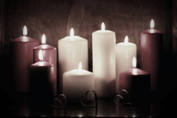 istock toned love heart shape candle doted 658418390