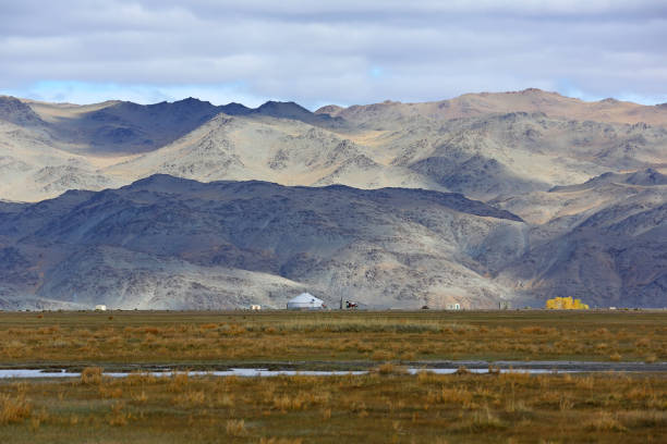 istock Country village in Western Mongolia 658421932