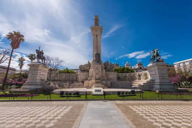 istock monuments,landmarks and architecture on streets of Cadiz,Spain 658444654