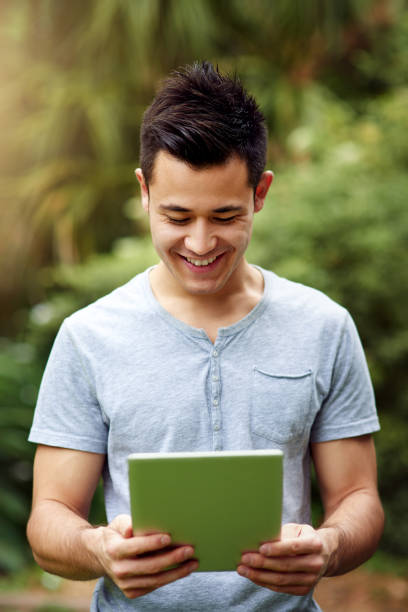 istock He always carries his tech along with him 658455168