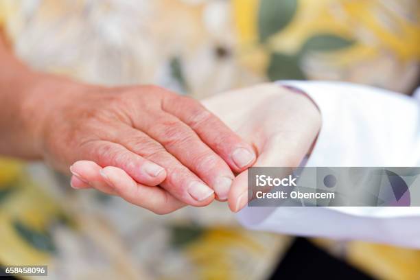 Elderly Aid Stock Photo - Download Image Now - A Helping Hand, Adult, Adults Only