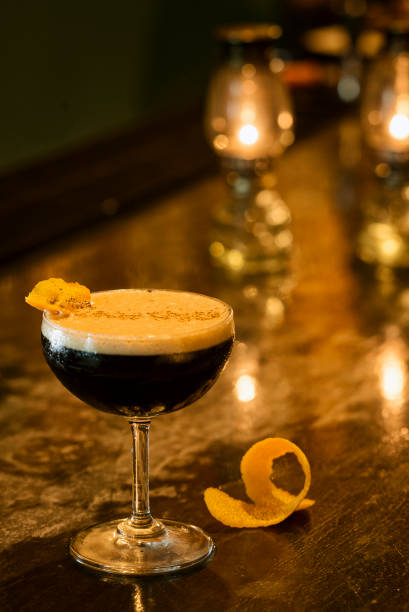 istock expresso coffee martini cocktail drink in modern bar 658468780