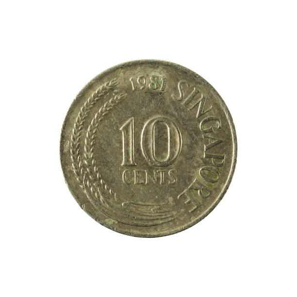 istock 10 singapore cent coin (1981) obverse isolated on white background 658473772
