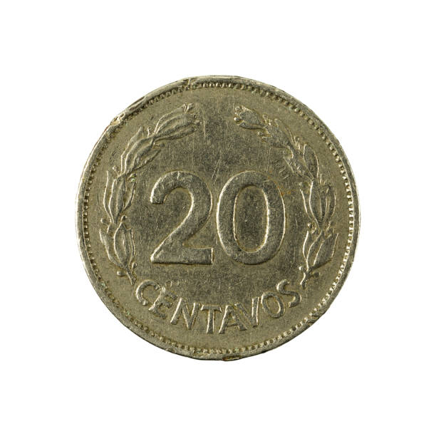 istock 20 ecuadorian centavo coin (1969) obverse isolated on white background 658474432