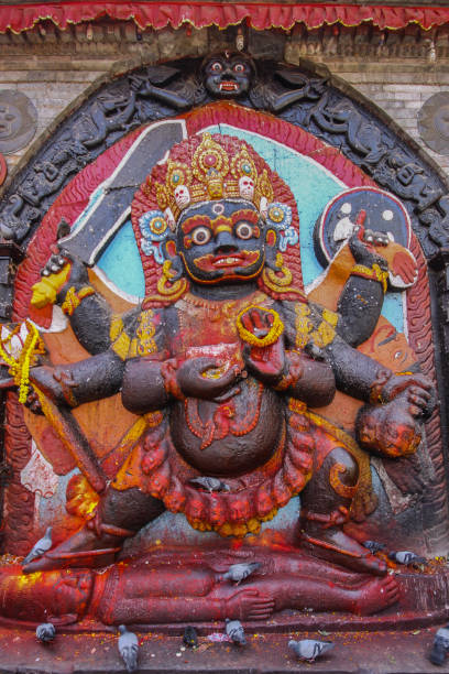 istock Relief at Hindu temple, Durbar Square, Kathmandu 658476090