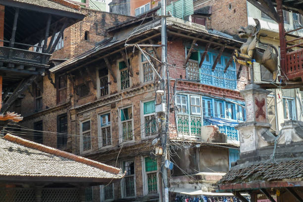 istock Typical buildings in Kathmandu 658477022