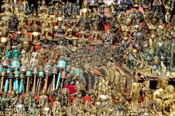 istock Devotional objects for pilgrims, Swayambhunath, Kathmandu Valley 658477272