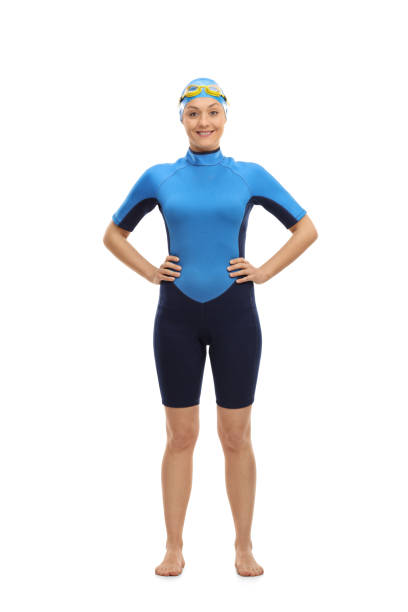 istock Female swimmer looking at the camera and smiling 658484336