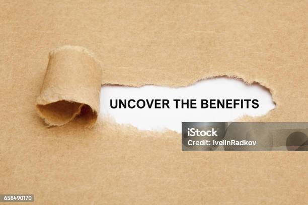 Descubrir Los Beneficios Foto de stock y más banco de imágenes de Beneficios laborales - Beneficios laborales, Primer plano, Paquete