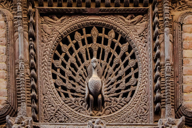istock Peacock window in Bhaktapur 658490550