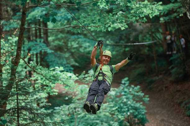 istock freedom and fun time on tyrolean traverse 658496186