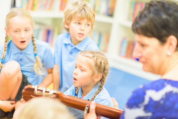 istock Education UK Primary School Music Lesson 658509258