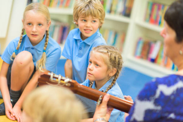 istock Education UK Primary School Music Lesson 658509316