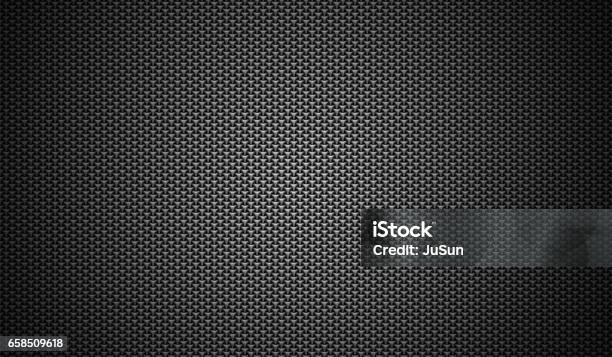 Black Stainless Steel Mesh Background Stock Photo - Download Image Now - Metal, Pattern, Knitted