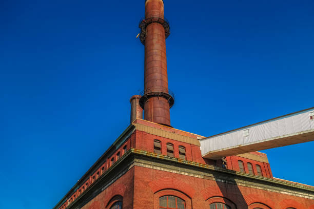 istock Retro Factory Building 658521508