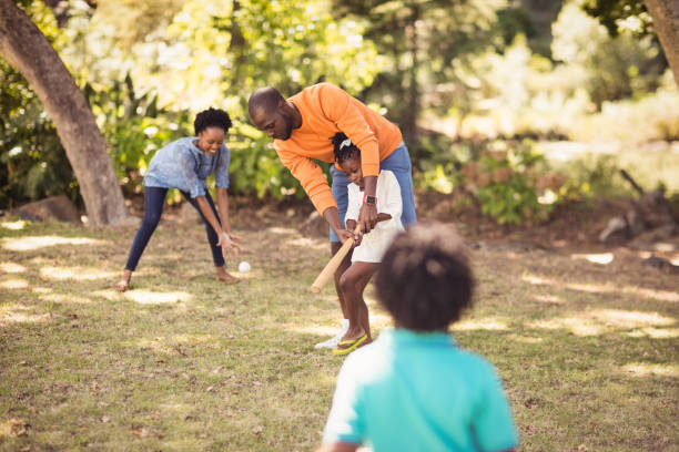 istock Happy family having fun 658546526