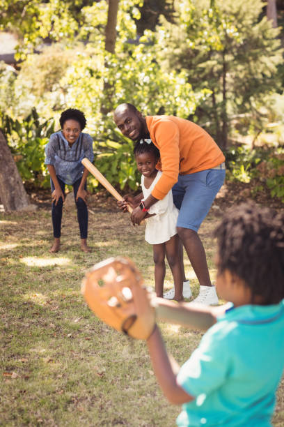 istock Happy family having fun 658549992