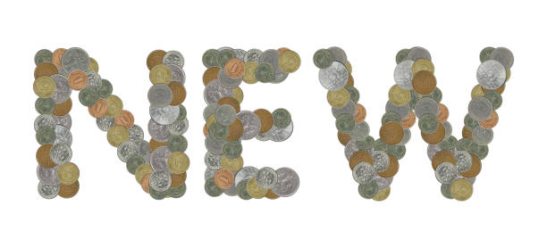 istock NEW – Coins on white background 658561770