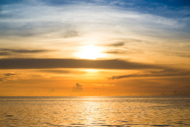 istock Tropical sunset on the beach. Kohkood. Thailand 658577652