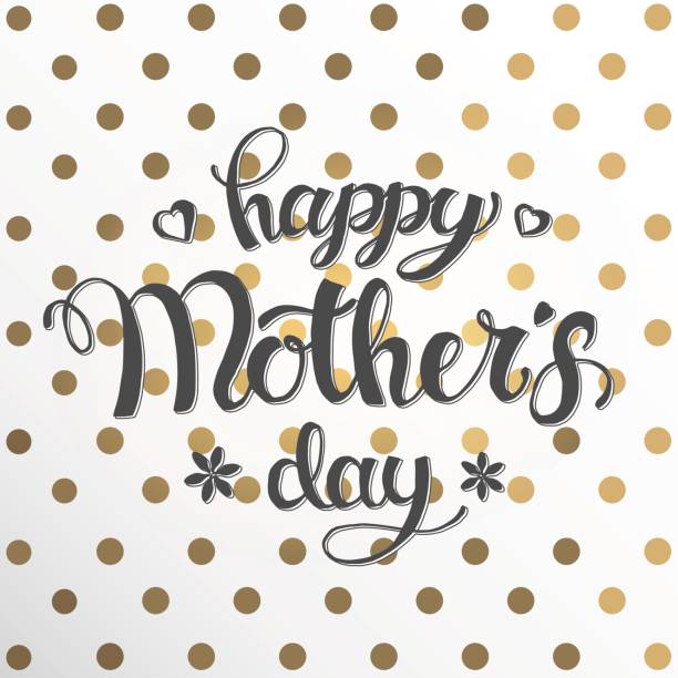 istock Hand made lettering. Gretting card Happy Mother's Day. 658578898