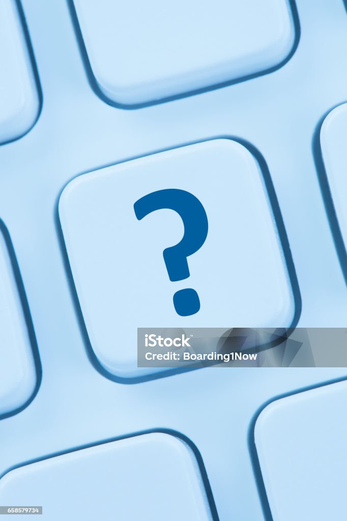 Help Key Symbol Computer Keyboard Question Mark Help Symbol Stock Photo - Download ...