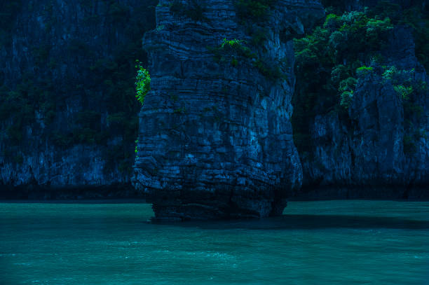 James Bond Island - famous landmark in Phang Nga Bay, near Phuket, Thailand.