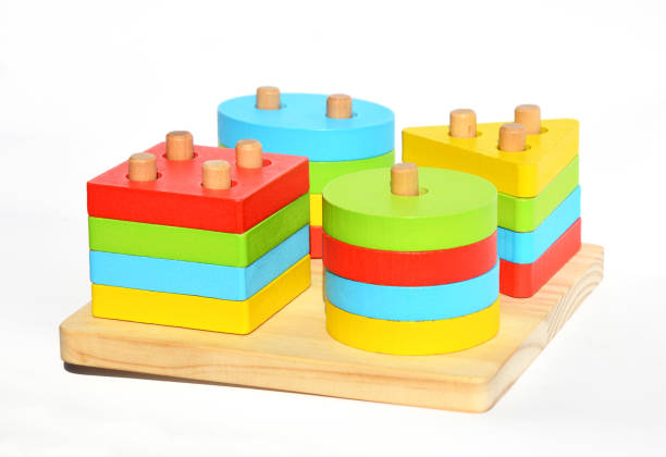 istock Multi-function toys montessori materials.  Montessori Learning & Education Method for Children Education. Montessori Toys and materials. 658584670