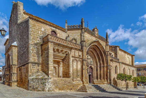 The church of San Pablo, Ubeda The church of San Pablo is one of the oldest in Ubeda, Spain. It is believed to have been built since the Visigothic period jaen stock pictures, royalty-free photos & images