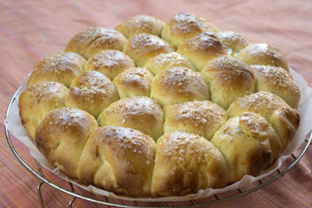 istock sweet brioche called Danube cake 658599552