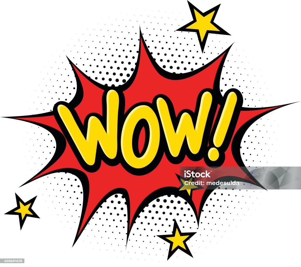 Wow Off Wow Stock Illustration - Download Image Now - Awe, Cartoon, Comic Book ...