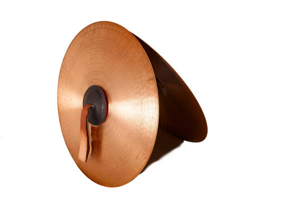 istock Close up of an prcussion cymbals 658613068