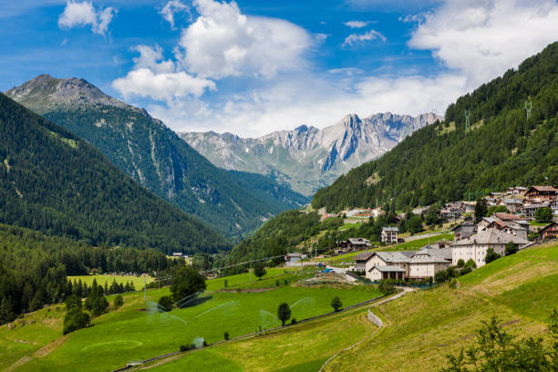 istock Beautiful summer day in typical Swiss mountain landscape 658616868