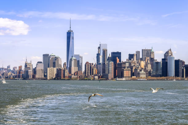 istock Manhattan skyline, New York, USA. 658621936