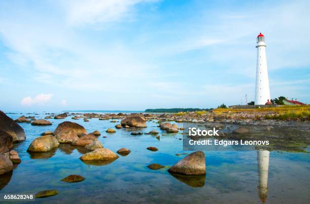 Tahkuna Lighthouse Stock Photo - Download Image Now - Estonia, Hiiu County, Lighthouse