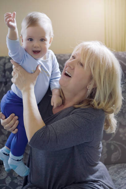 istock Grandmother  and baby 658650032