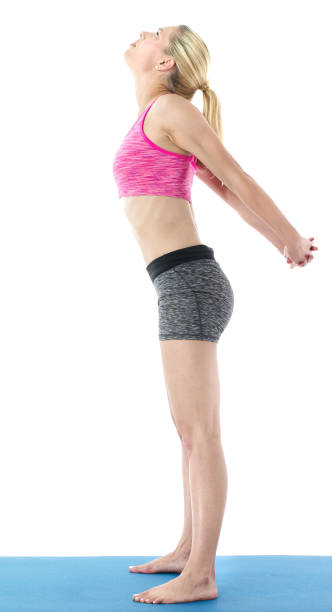 istock Woman making pilates mat exercises 658653540