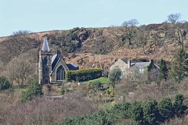 istock Dean Head Church, Scammonden, West Yorkshire, England 658653550