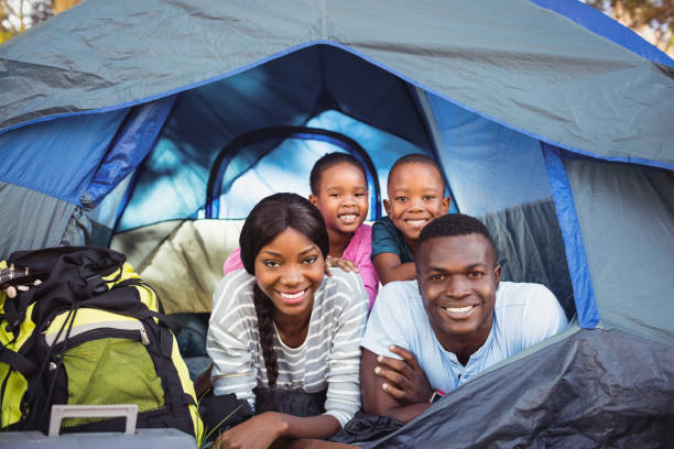 istock Happy family posing together 658676192