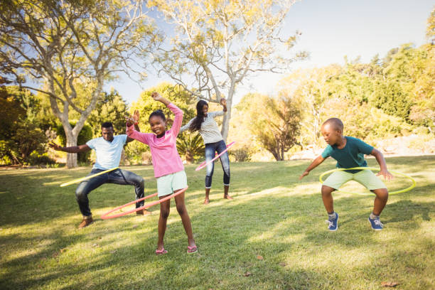 istock Happy family enjoying together 658677836