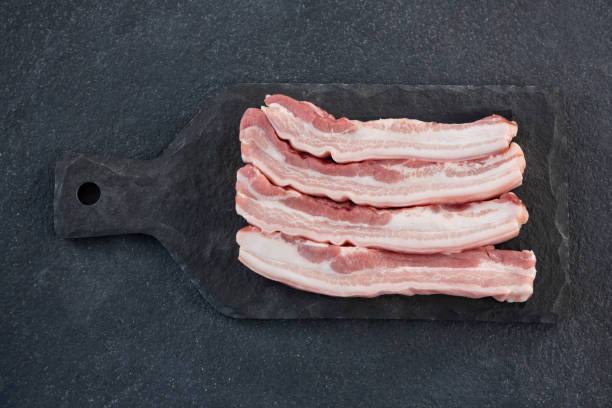 istock Sirloin chops on slate plate 658680300
