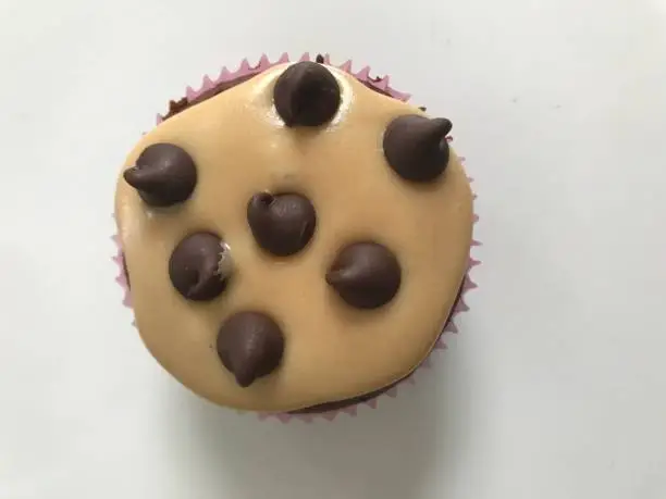 Delicious  peanut butter cupcakes.