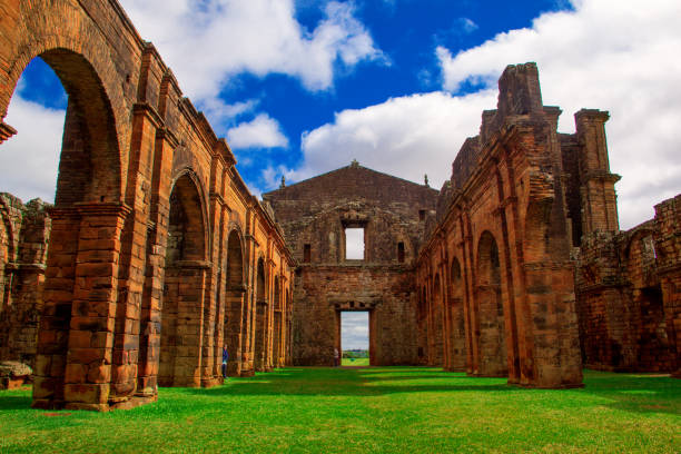 istock Jesuit mission Ruins. 658789998