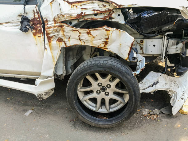 istock car crash accident on street 658804506
